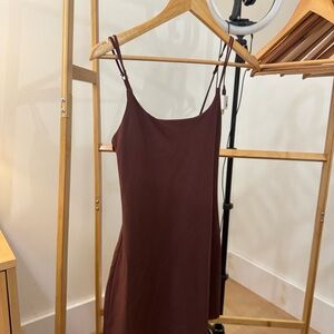 Abercrombie & Fitch Chocolate Spaghetti Strap Dress